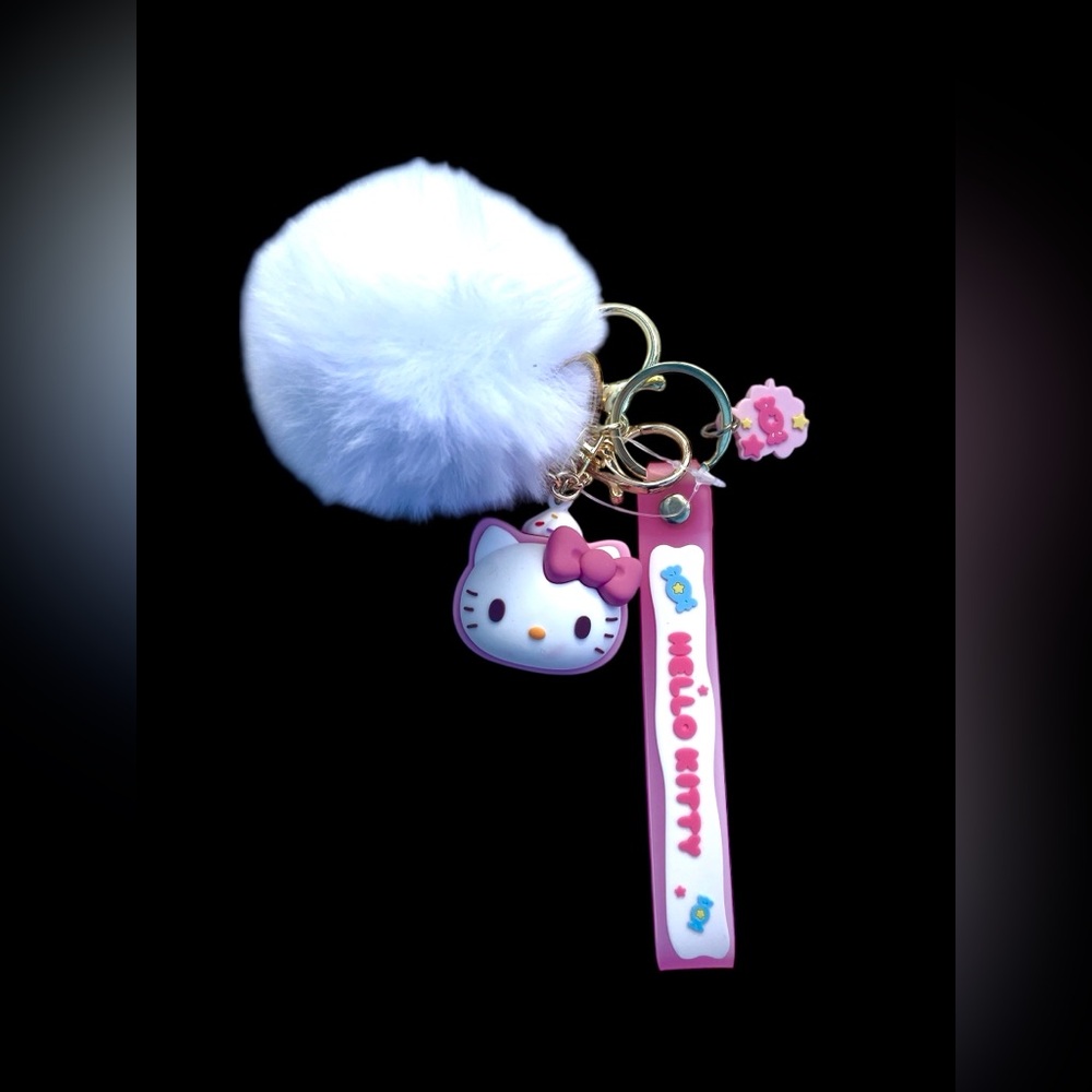 Hello Kitty Bag Charm Keychain